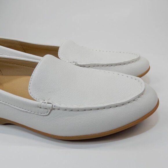 Lorri Tan Waxy Milled – Dansko DANSKO Lorri Loafers Flat Comfort Shoes Size 37 6.5 7 White Leather Slip On NEW